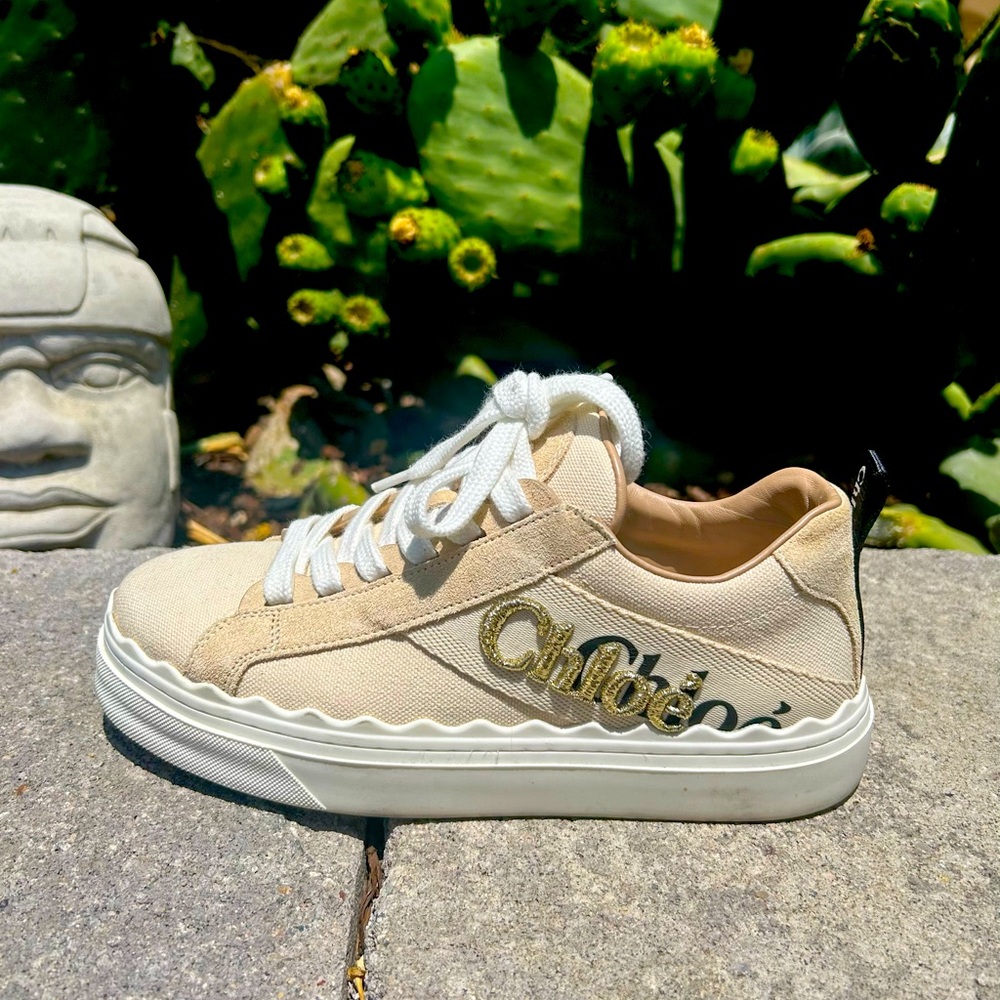 Chloe Tan Lauren Sneakers
